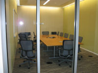 Conference room off the atrium