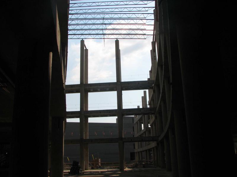 View from inside the atrium
