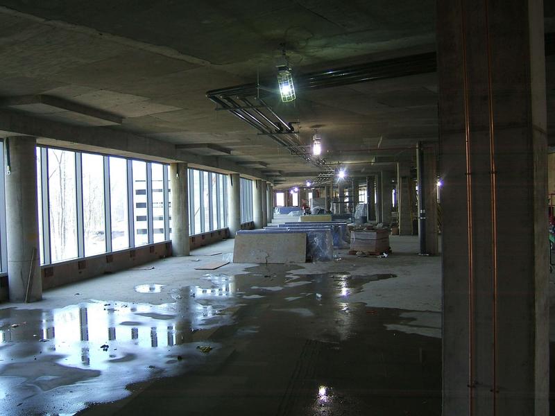 Second floor future location of EMC