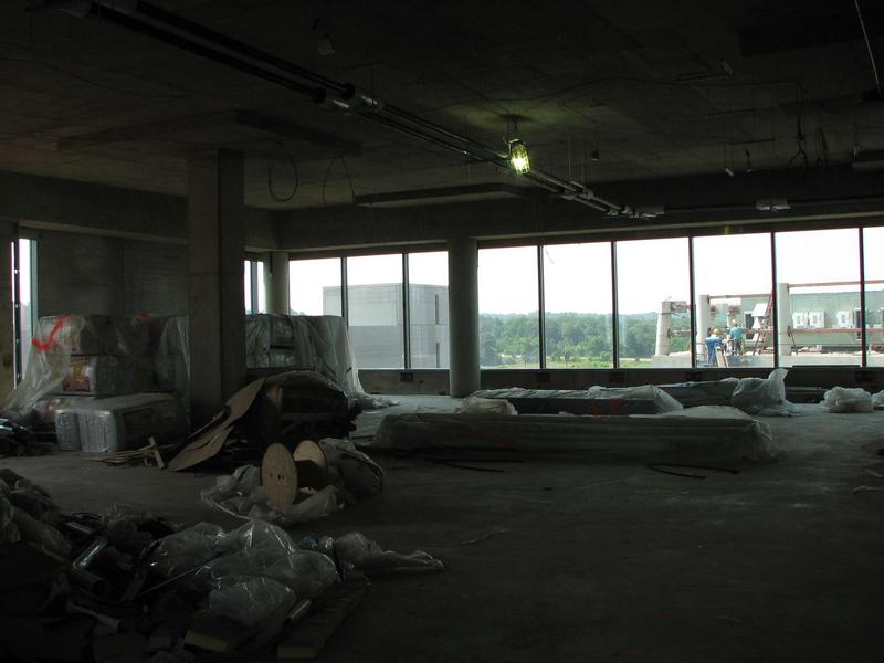 Another area of fourth floor ops area looking south