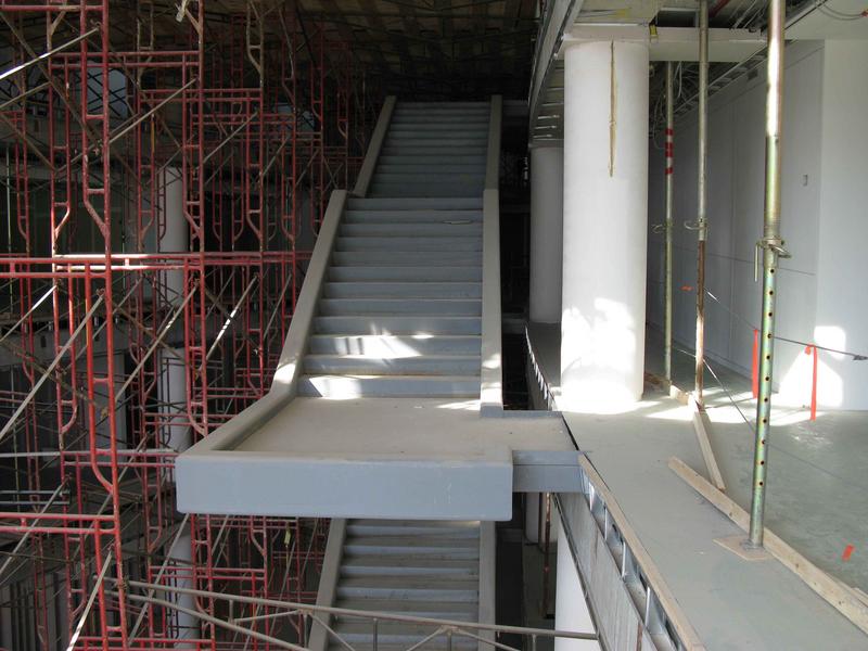 Atrium stairway
