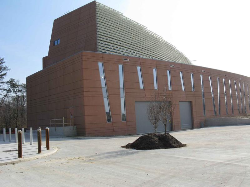 West end of NCWCP showing loading dock