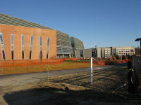 South exterior of NCWCP looking towards the east.