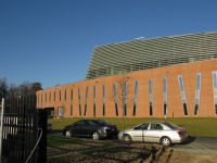 South exterior of NCWCP looking towards the west.