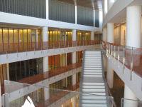 Another view of the atrium from the 4th floor.