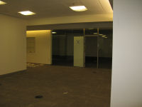 Meeting room on the north side of the 2nd floor (EMC area).