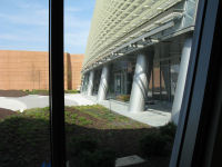 Main entrance seen from auditorium.