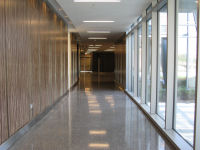 Hallway to Auditorium and Conference Center